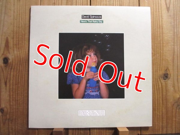 画像1: 日本オンリー！しかも見本盤！■David Spinozza / Here's That Rainy Day (1)