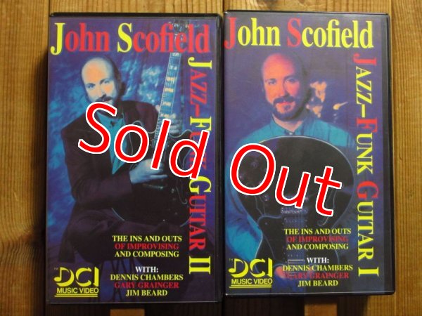 画像1: 2巻セット！日本語字幕付き！■John Scofield / Jazz Funk Guitar I & II (1)