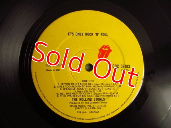画像3: The Rolling Stones / It's Only Rock 'N Roll (3)