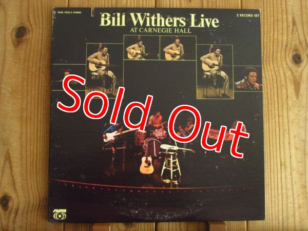 画像1: Bill Withers / Bill Withers Live At Carnegie Hall (1)