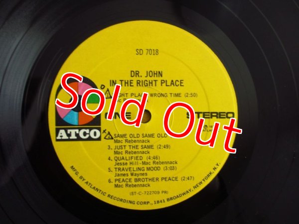 画像4: Dr. John / In The Right Place (4)
