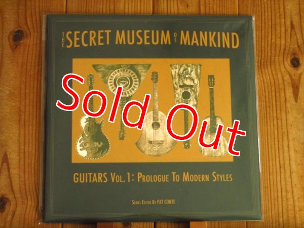 画像1: スペイン、パプアニューギニア、ギリシャ、ガーナ、インドなど、世界各国のギターとギターに似た弦楽器によるオムニバス・アナログ盤が入荷！■V.A. / The Secret Museum Of Mankind - Guitars Vol. 1: Prologue To Modern Styles (1)
