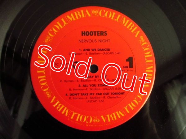 画像3: Hooters / Nervous Night (3)