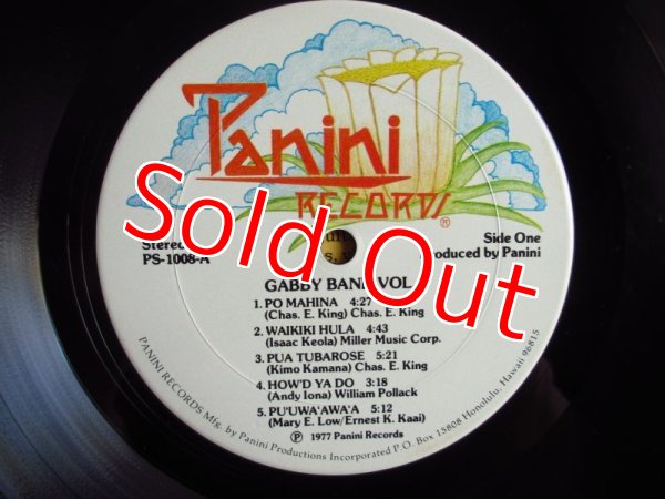 画像3: The Gabby Pahinui Hawaiian Band / Gabby Band Volume 2 (3)