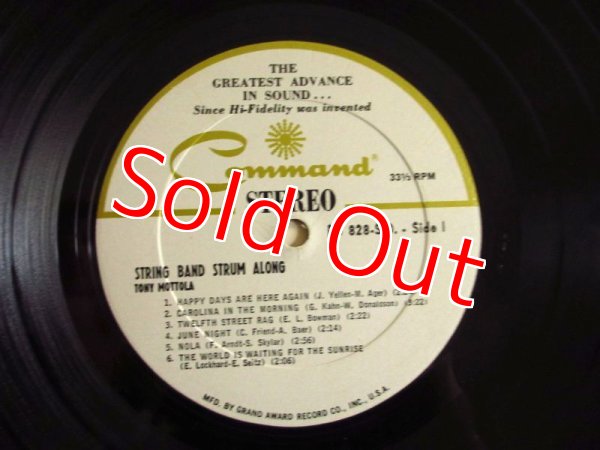 画像4: Tony Mottola / String Band Strum-Along (4)
