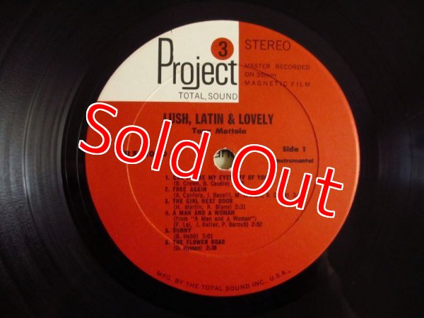 画像4: Tony Mottola / Lush, Latin & Lovely (4)