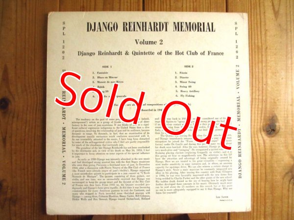 画像2: Django Reinhardt / Memorial Album Volume 2 (2)