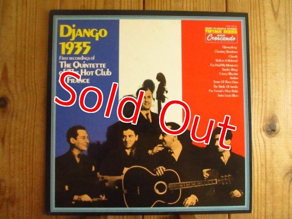 画像1: Django Reinhardt / Django 1935 - First Recordings Of The Quintette Of The Hot Club Of France (1)