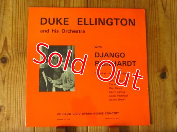 画像1: Django Reinhardt - Duke Ellington And His Orchestra / Chicago Civic Opera House Concert, November 10, 1946 (1)