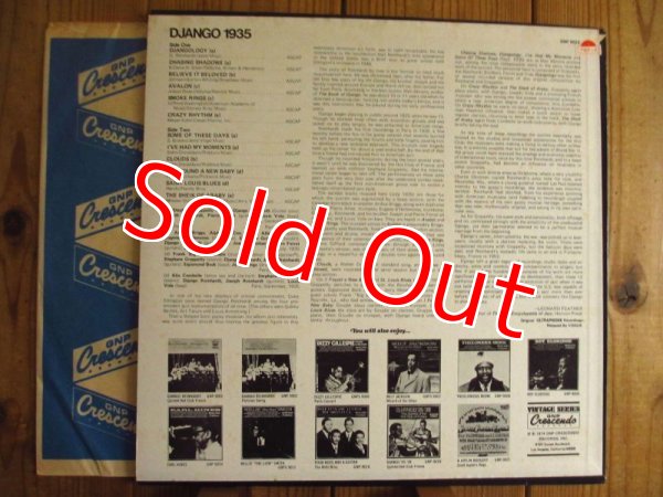 画像2: Django Reinhardt / Django 1935 - First Recordings Of The Quintette Of The Hot Club Of France (2)