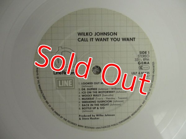 画像3: Wilko Johnson / Call It What You Want (3)