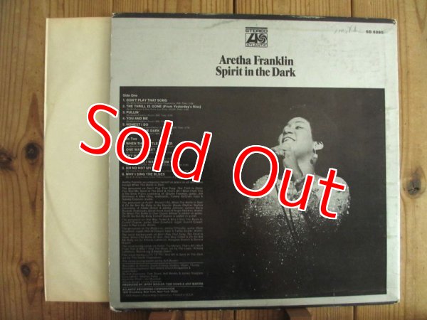 画像2: Aretha Franklin / Spirit In The Dark (2)