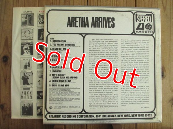 画像2: Aretha Franklin / Aretha Arrives (2)