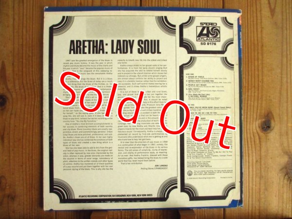 画像2: Aretha Franklin / Lady Soul (2)