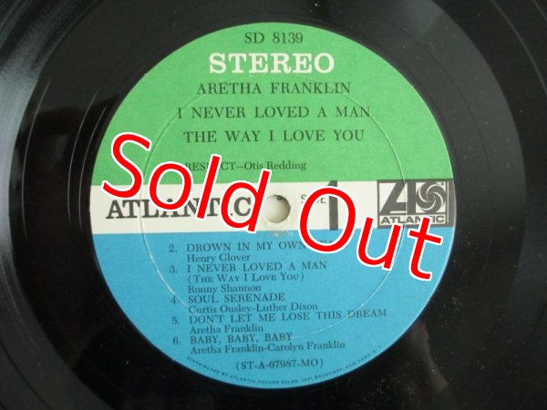 画像3: Aretha Franklin / I Never Loved A Man The Way I Love You (3)