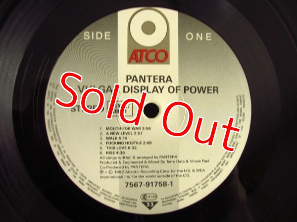 画像3: Pantera / Vulgar Display Of Power (3)