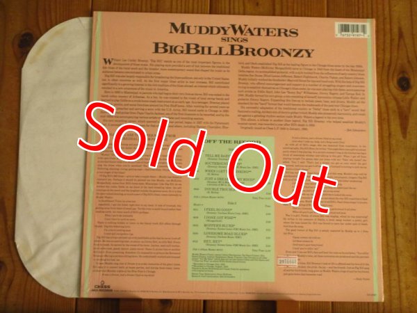 画像2: Muddy Waters / Sings "Big Bill Broonzy" (2)