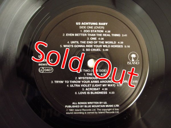 画像3: U2 / Achtung Baby (3)