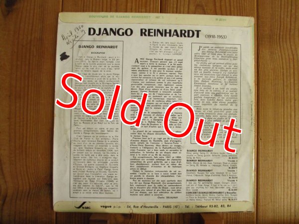 画像2: Django Reinhardt, Quintette Du Hot Club De France / Souvenirs de Django Reinhardt Volume 3 (2)