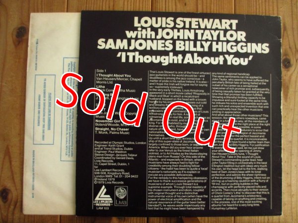 画像2: Louis Stewart / I Thought About You (2)