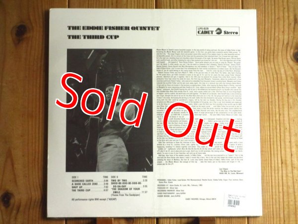 画像2: 未開封！エディフィッシャーのレアグル・ギター名盤が入荷！■Eddie Fisher Quintet / The Third Cup (2)