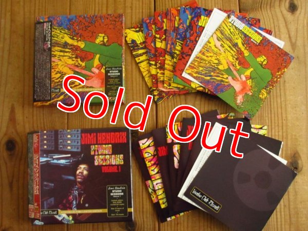 画像1: 6枚組CDボックス×２セット！■ジミ・ヘンドリックス / スタジオ・セッションズ Vol.1 & 2 Box set (1)