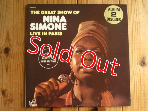 画像1: Nina Simone / The Great Show Of Nina Simone Live In Paris (1)