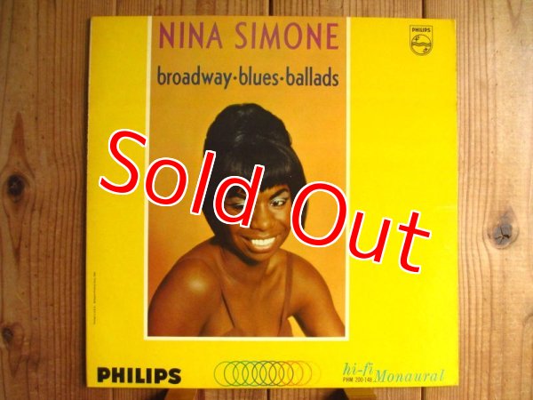 画像1: Nina Simone / Broadway - Blues - Ballads (1)