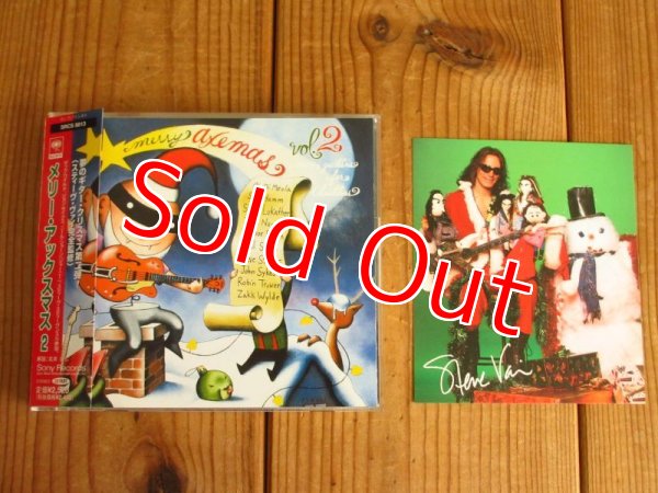 画像3: 2枚セット：V.A. (JeffBeck, Brian Setzer, Steve Vai, Steve Lukather, Joe Perry, Joe Satriani, Eric Johnson, Paul Gilbert, Richie Sambora, 布袋寅泰,  etc.) / Merry Axemas: A Guitar Christmas 1 & 2 (3)