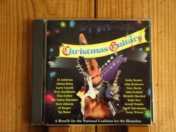 画像1: V.A. (Adrian Belew, Emily Remler, John Scofield, Larry Coryell, Al Kooper, John Renbourn, etc.) / Xmas Guitars (1)