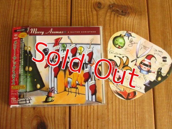 画像2: 2枚セット：V.A. (JeffBeck, Brian Setzer, Steve Vai, Steve Lukather, Joe Perry, Joe Satriani, Eric Johnson, Paul Gilbert, Richie Sambora, 布袋寅泰,  etc.) / Merry Axemas: A Guitar Christmas 1 & 2 (2)