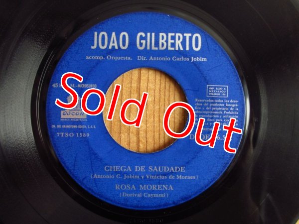 画像3: Joao Gilberto / Chega De Saudade (3)