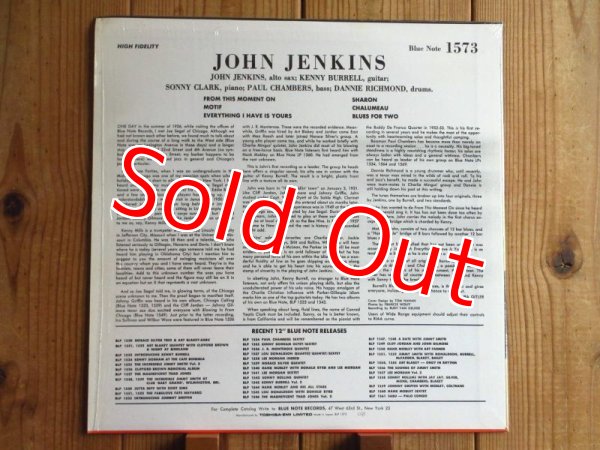 画像2: John Jenkins - Kenny Burrell / John Jenkins With Kenny Burrell (2)