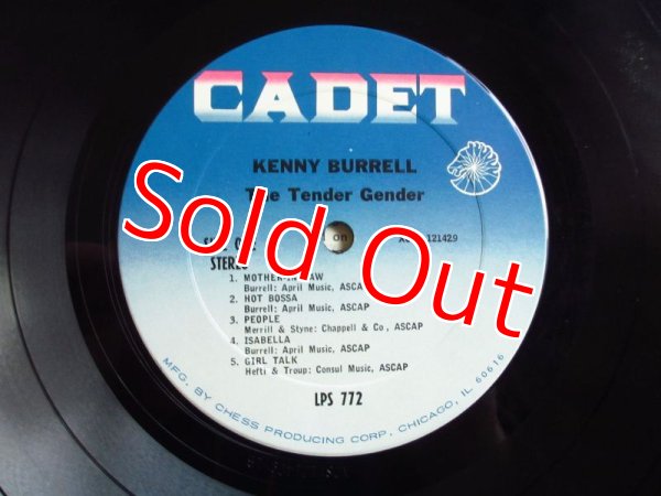 画像3: The Kenny Burrell Quartet / The Tender Gender (3)