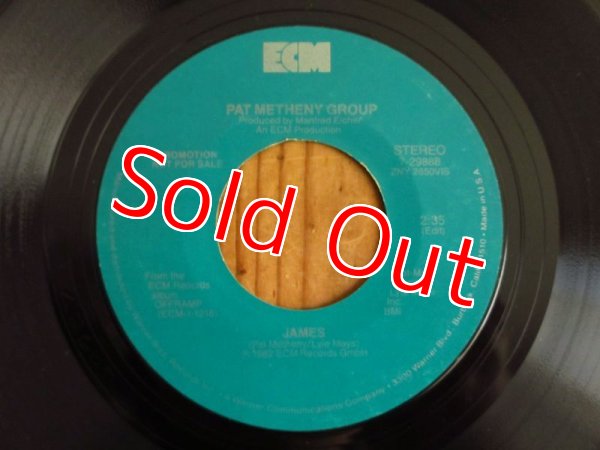 画像2: PROMOオンリー！■Pat Metheny Group / James (Promo Only EP) (2)
