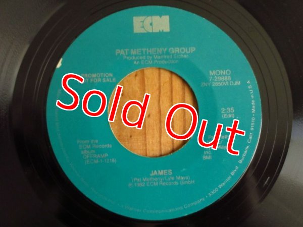 画像1: PROMOオンリー！■Pat Metheny Group / James (Promo Only EP) (1)