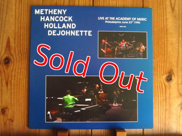 画像1: Pat Metheny, Herbie Hancock, Dave Holland, Jack DeJohnette / Live At Academy of Music, Philadelphia JUNE 23 1990 (1)