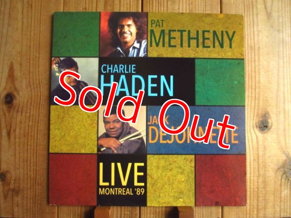 画像1: Pat Metheny & Charlie Haden & Jack DeJohnette / Live Montreal '89 (1)