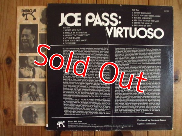 画像2: Joe Pass / Virtuoso (2)