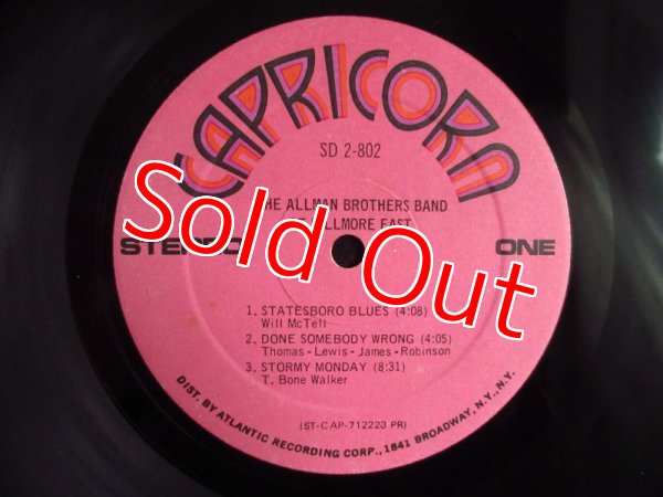 画像4: Allman Brothers Band / The Allman Brothers Band At Fillmore East (4)