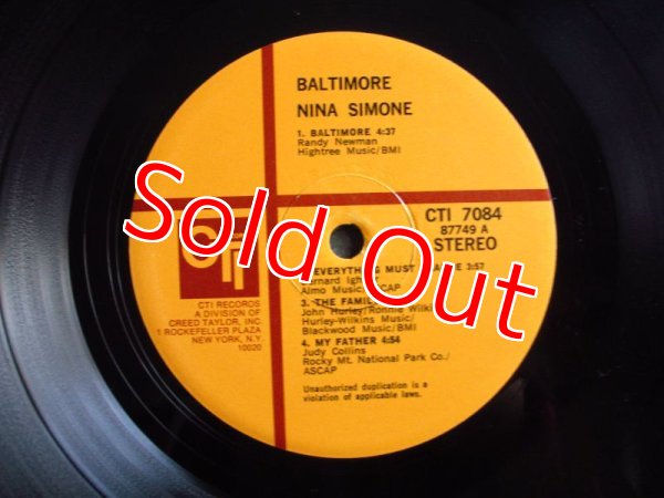 画像4: Nina Simone / Baltimore (4)