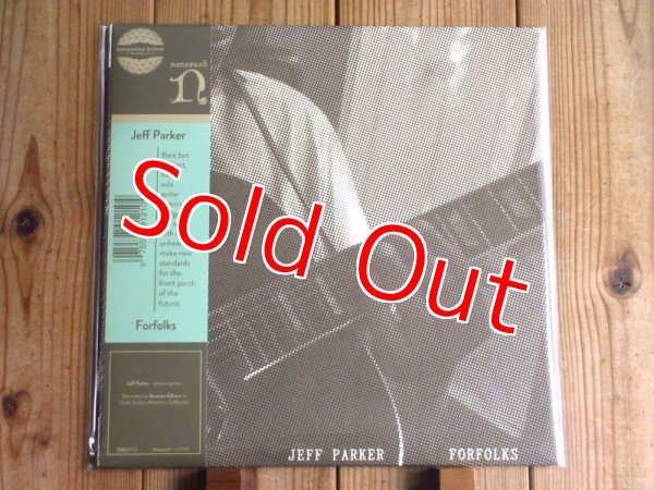 画像1: 現代ジャズの象徴的黒人ギタリスト、ジェフパーカーのソロギターアルバムがBlack Vinylで入荷！■Jeff Parker / Forfolks (Black Vinyl) (1)