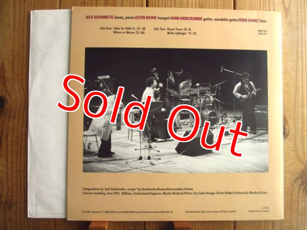 画像2: Jack DeJohnette / New Directions In Europe (2)