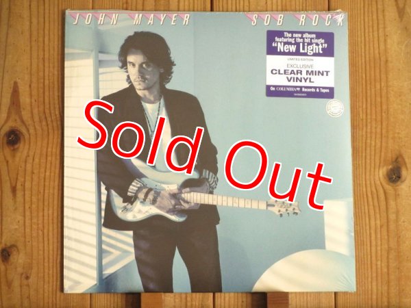 画像1: 限定 Clear Mint ヴァイナル！新三大ギタリストのジョンメイヤー2021年作は、ずばり「ザ・80s」なアナログ盤入荷！■John Mayer / Sob Rock (1)