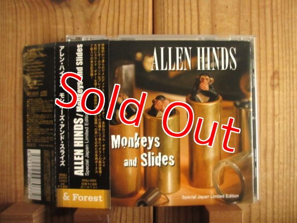 画像1: ボーナストラック3曲収録の日本限定盤！■Allen Hinds / Monkeys And Slides (1)