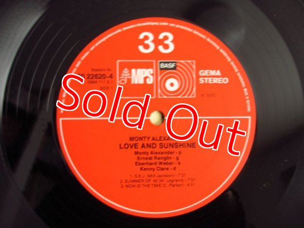 画像3: アーネストラングリン参加！■Monty Alexander - Ernest Ranglin / Love And Sunshine (3)