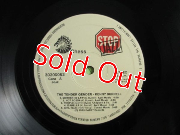 画像3: The Kenny Burrell Quartet / The Tender Gender (3)