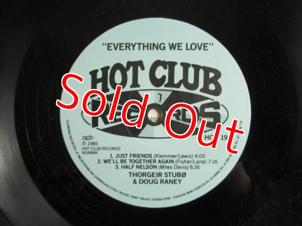 画像3: ★Thorgeir Stubo & Doug Raney / Everything We Love (3)