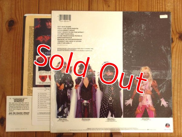 画像2: Motley Crue / Theatre Of Pain (2)