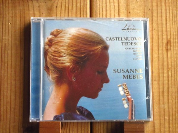 画像1: 女性クラシックギタリスト、スザンナメイベスによるカステルヌオーヴォテデスコ曲集！■Susanne Mebes / Castelnuovo-Tedesco: Guitar Solo Works (1)